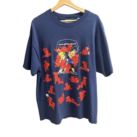 RARE - Vintage Better With Age ‘We’re Going Where’ T-Shirt Size XL - Picture 1 of 5